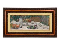 La table de déjeuner devant la treille , c. 1930-1940