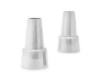 A Pair of Henning Koppel Designed Georg Jensen Silver Candlesticks