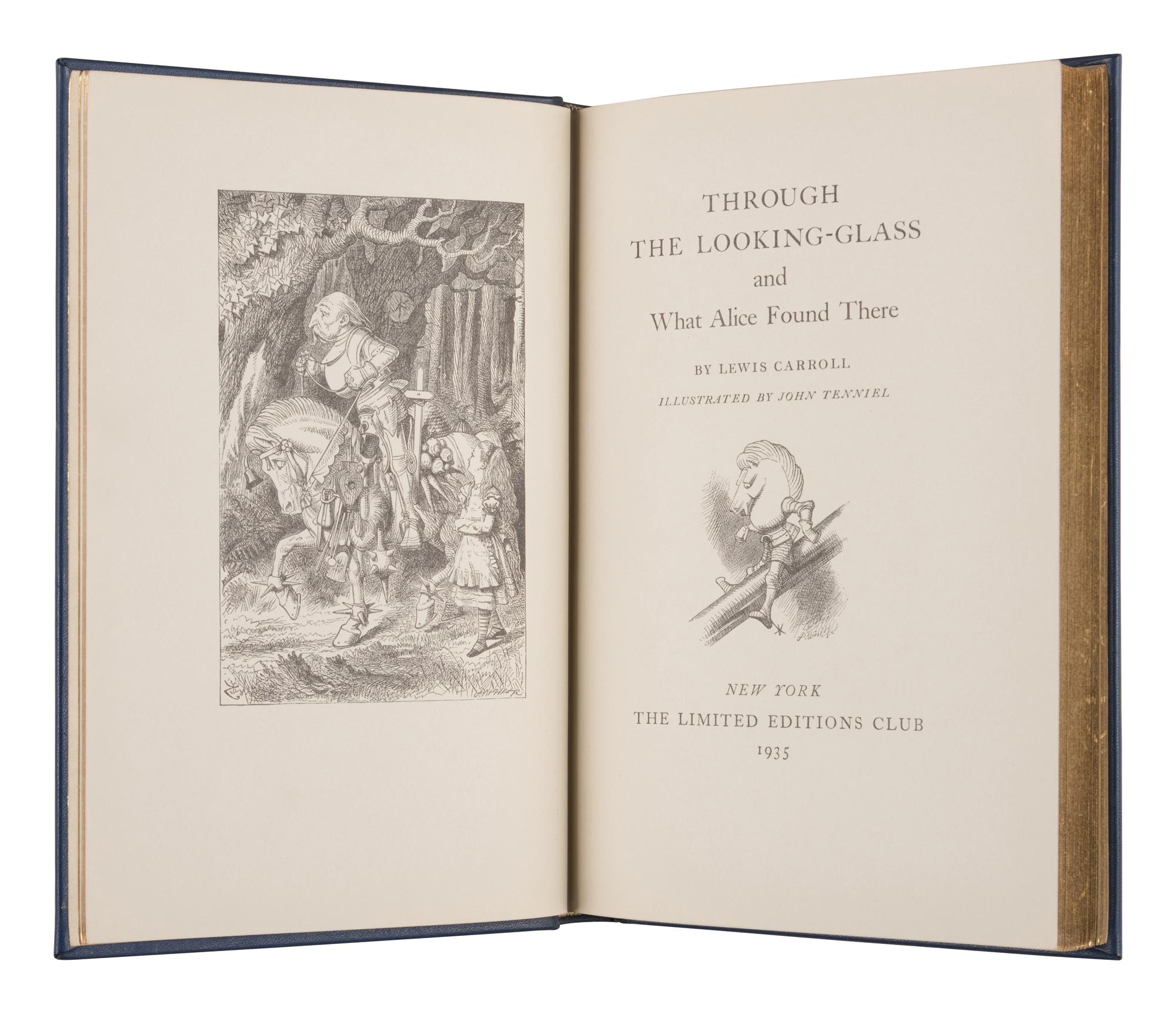 [LIMITED EDITIONS CLUB] -- DODGSON, Charles Lutwidge ("Lewis Carroll") (1832-1898). Alice's Adventures in Wonderland . John Tenniel, illustrator. Mount Vernon, NY: William Edwin Rudge for The Limited Editions Club, 1932.
