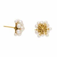 Paul Morelli, 'Orbit', Pearl and Diamond Earrings