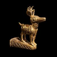 A Sinu Gold Finial