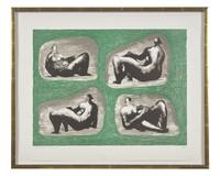 Four Reclining Figures: Caves , 1974