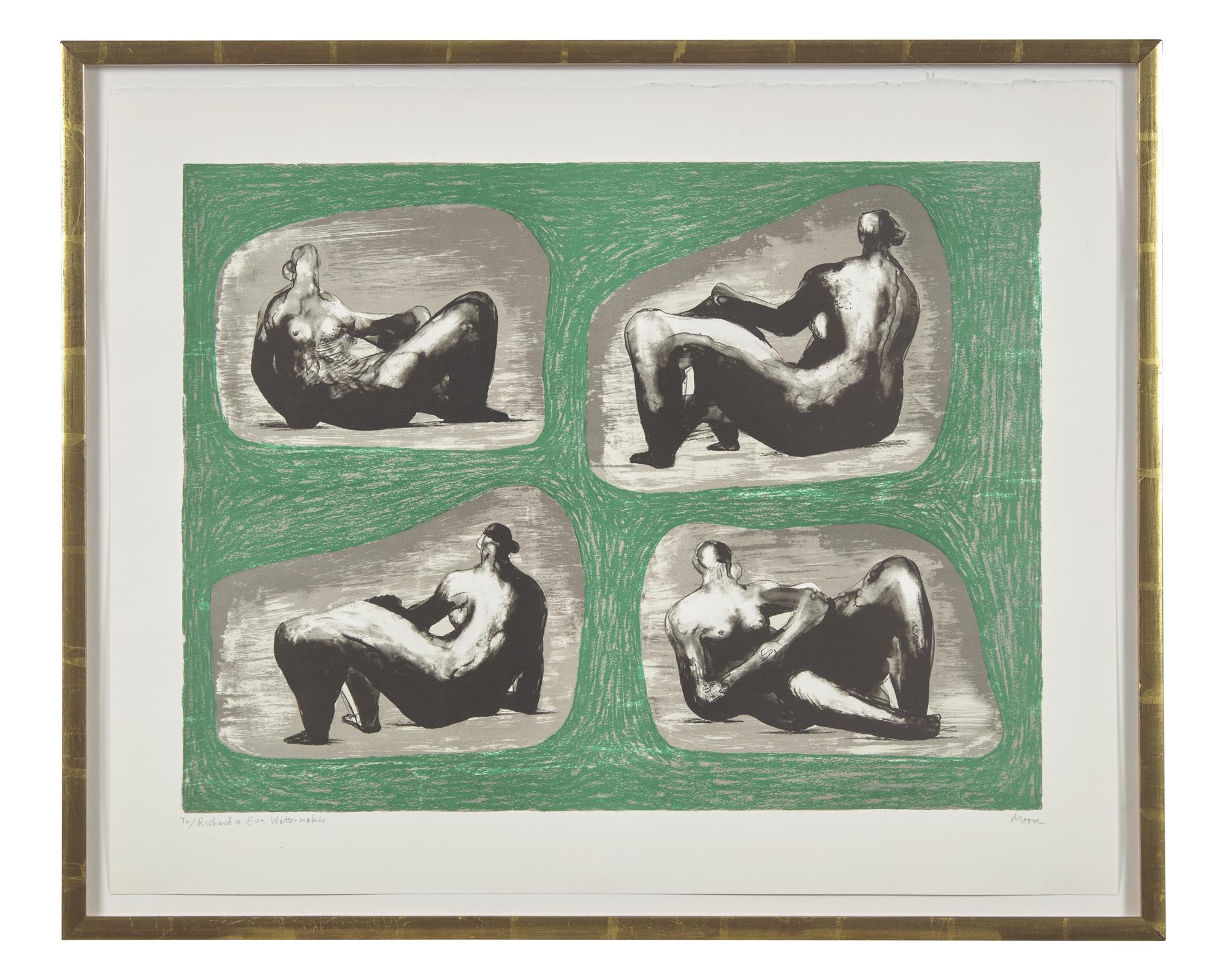 Four Reclining Figures: Caves , 1974