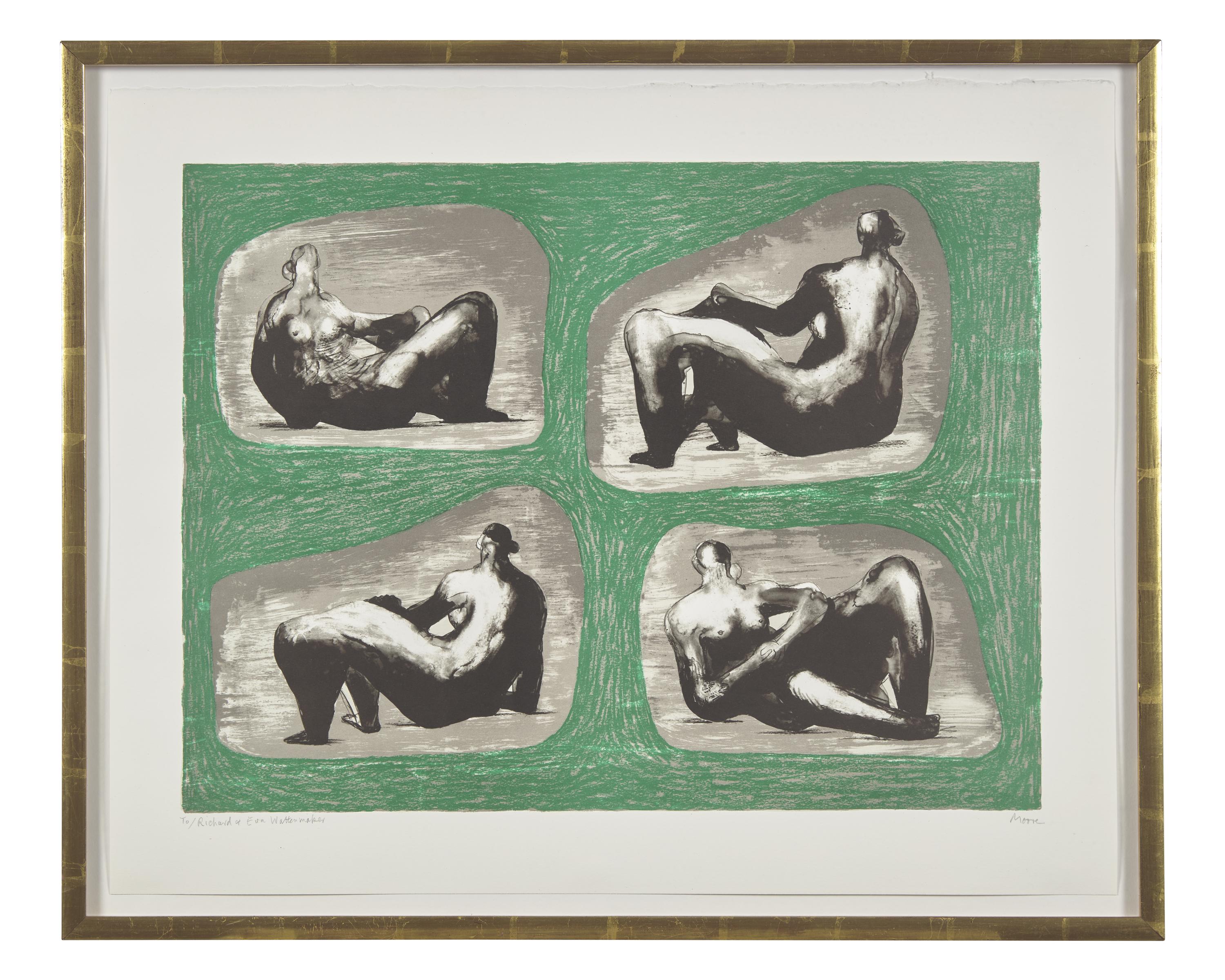 Four Reclining Figures: Caves , 1974