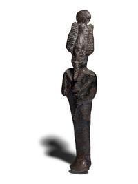 An Egyptian Bronze Osiris