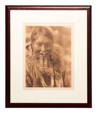 [NATIVE AMERICANS]. CURTIS, Edward (1868-1952). Kenowun-Nunivak and Lone Chief - Oto.