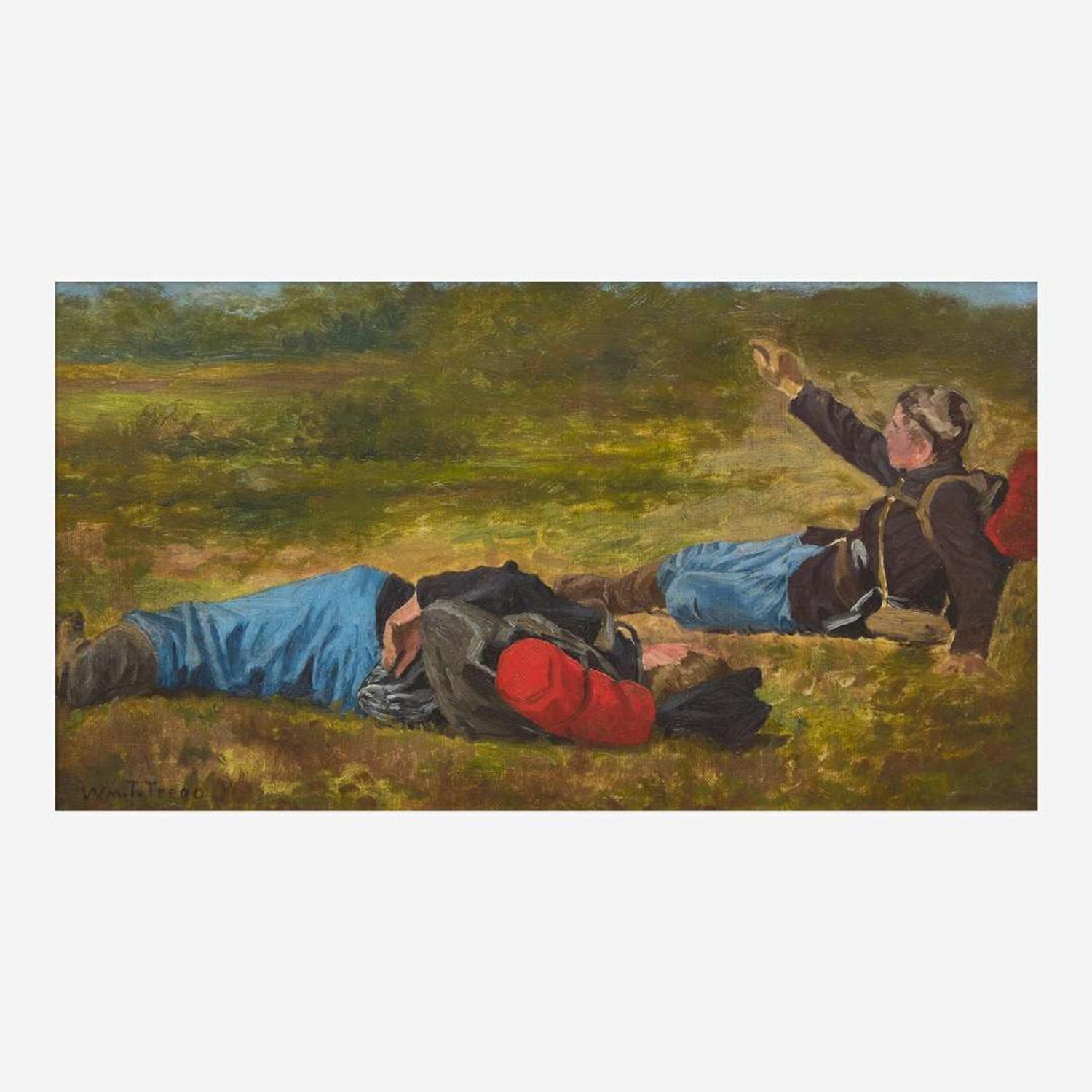 William Brooke Thomas Trego (American, 1858–1909) Wounded Soldiers