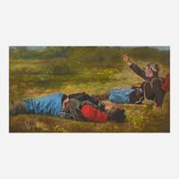 William Brooke Thomas Trego (American, 1858–1909) Wounded Soldiers