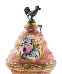 A South Staffordshire Enamel Scent Bottle