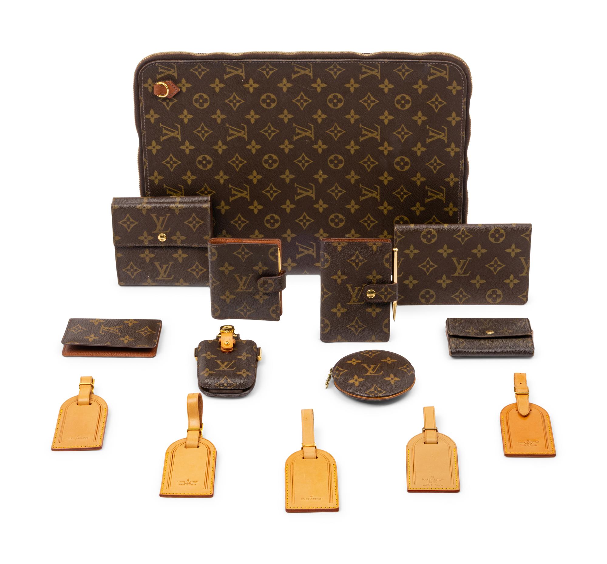 Group of Fourteen Louis Vuitton Monogram Accessories