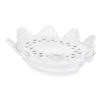 A White Glazed Earthenware Monteith