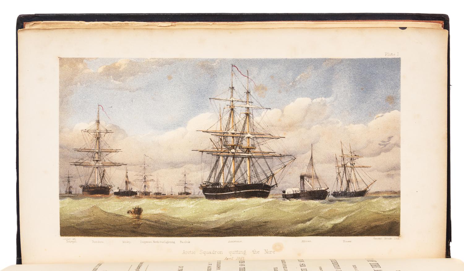 BELCHER, Edward, Sir (1799-1877). The Last of the Arctic Voyages. London, 1855. FIRST EDITION, INSCRIBED BY VILHJALMUR STEFANSSON.