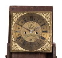 A William and Mary Walnut Tall Case Clock