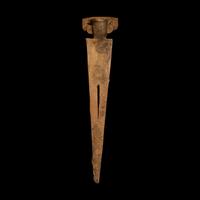 A Muisca Tumbaga Tunjo Figure