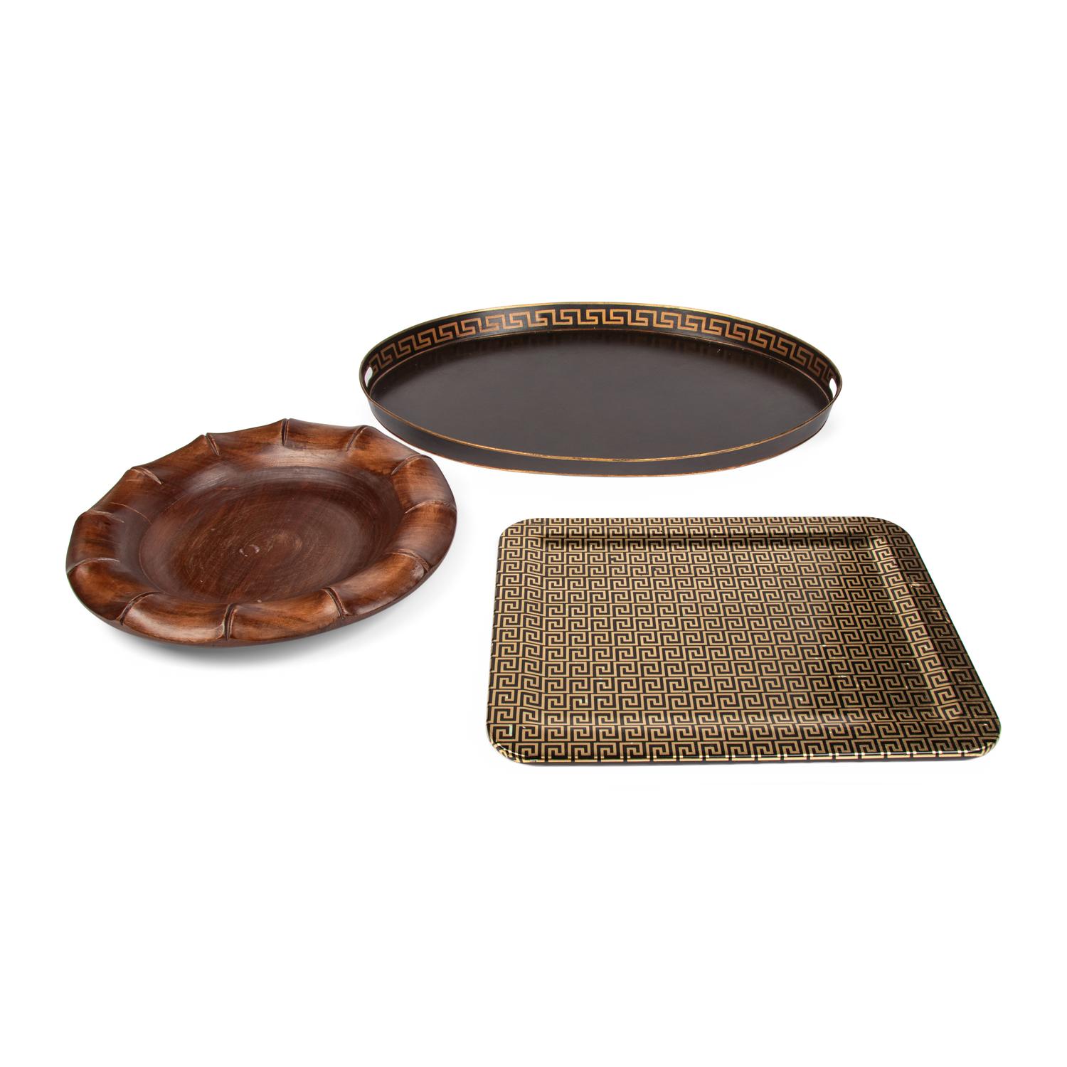 A Collection of Three Trays