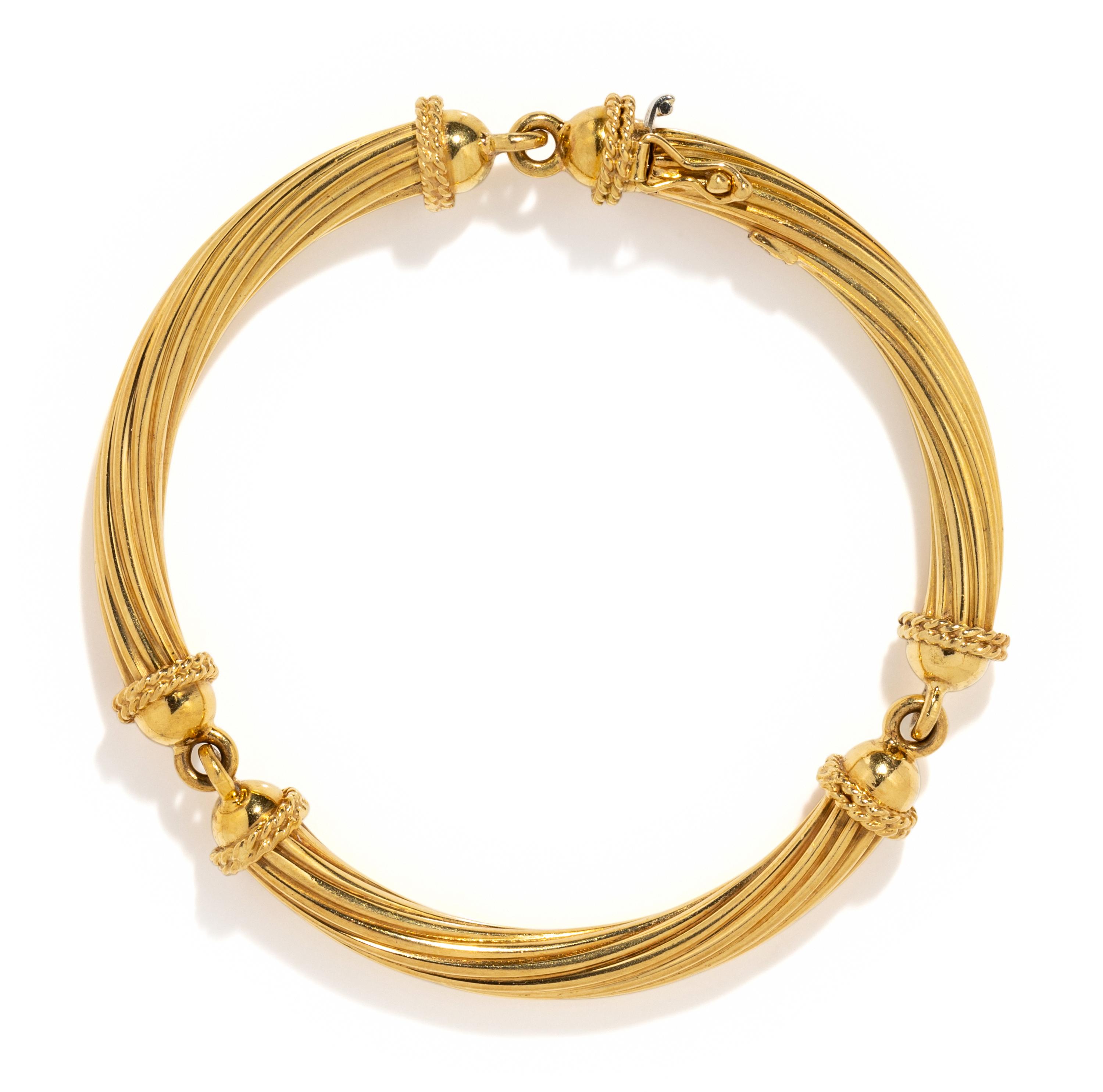 YELLOW GOLD BRACELET