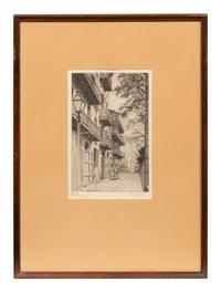 A pair of prints ( Old Madison in New Orleans; Pirate Alley )