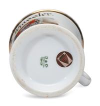An Ice Deliveryman's Porcelain Occupational Shaving Mug