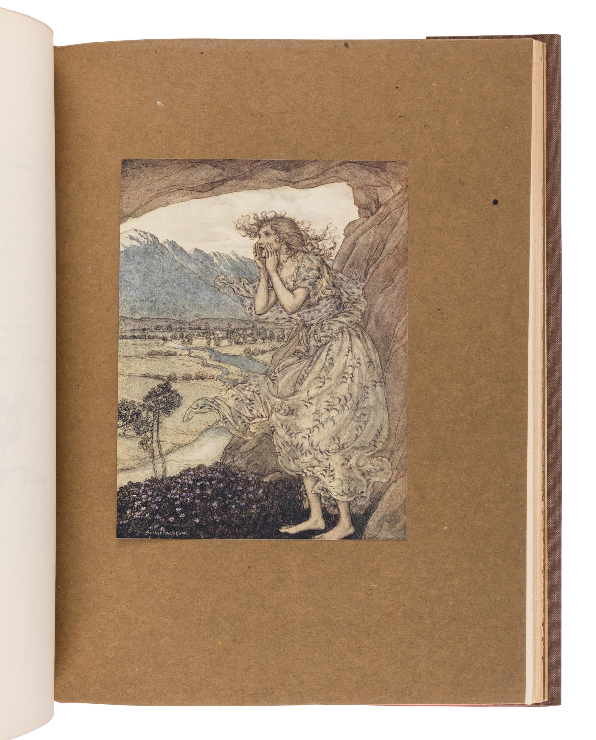[RACKHAM, Arthur (1867-1939), illustrator]. MILTON, John (1608-1674). Comus . London and New York: William Heinemann and Doubleday, Page & Co., 1921.
