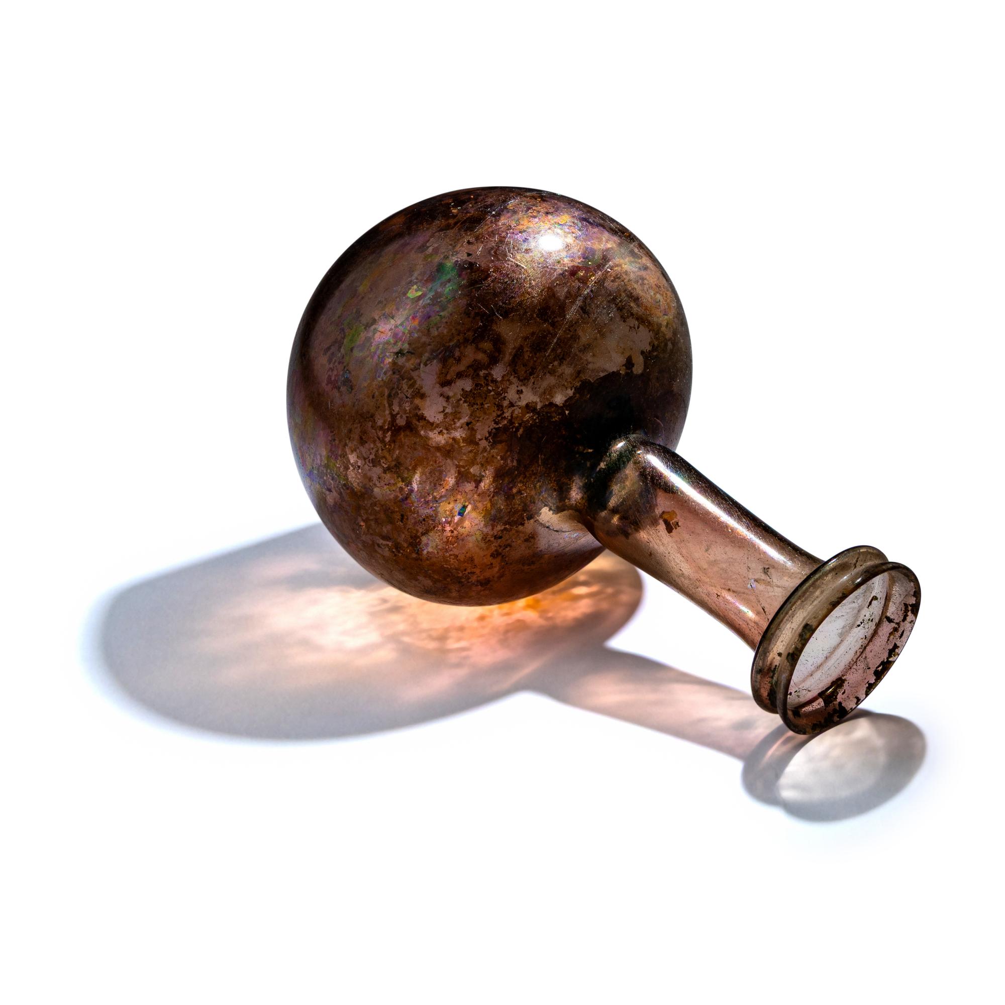 A Roman Glass Bottle