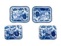 A Pair of Wedgwood Transferware Covered Dishes