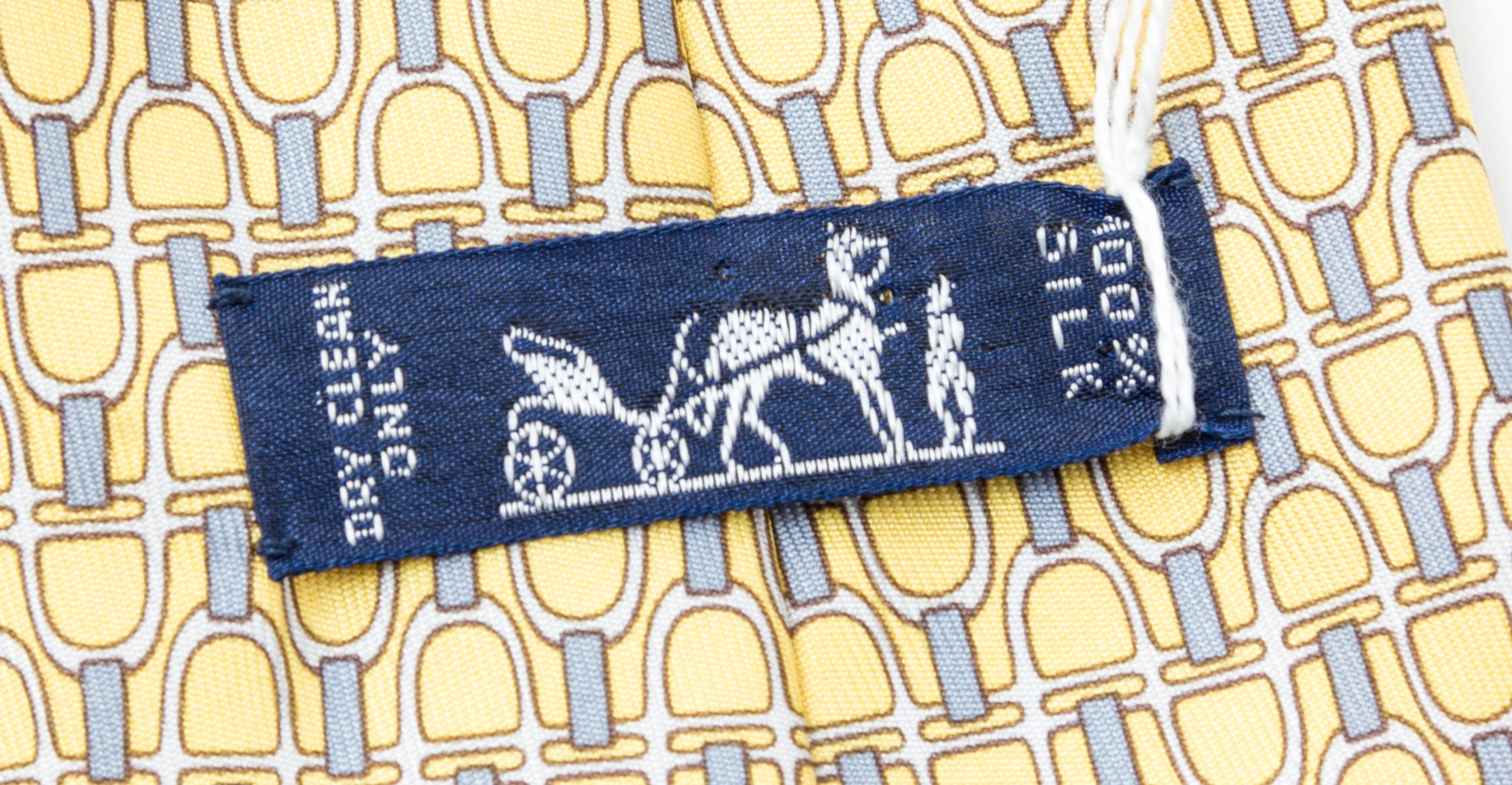 An Hermes Silk Necktie,