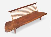 George Nakashima, Fine "Conoid" Bench