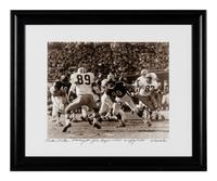 A Group of Five Photographs Depicting Mike Ditka as Chicago Bears Player Formerly Displayed at Mike Ditka’s Restaurant