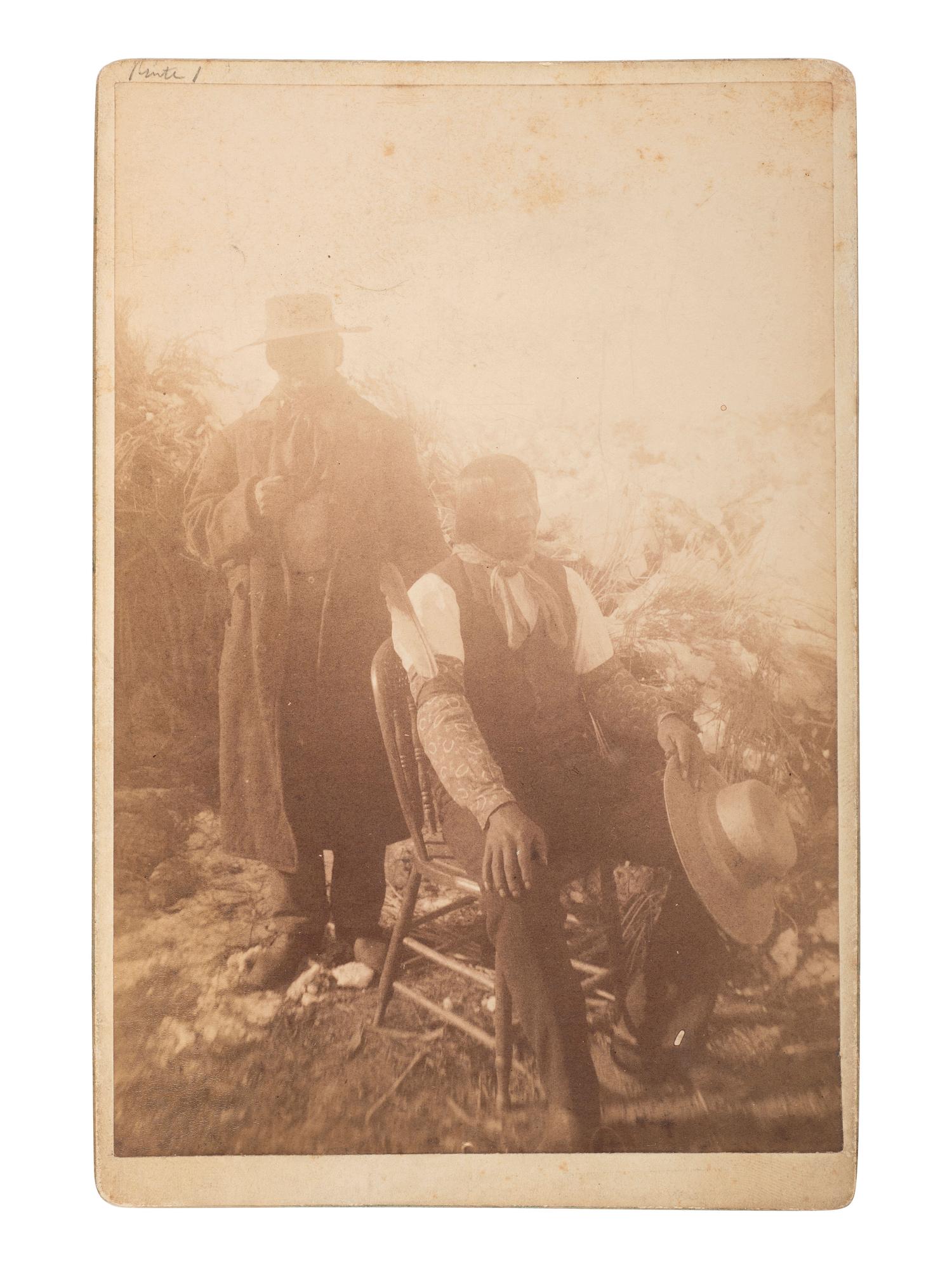 [NATIVE AMERICANS]. MOONEY, James (1861-1921), photographer. A collection of 10 photographs from Mooney’s pioneering investigations of the Ghost Dance and other Native American Circle Dances. Ca 1892-1893.
