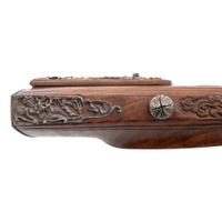 Contemporary Flintlock Jaeger Rifle with Actaeon and Diana Motifs