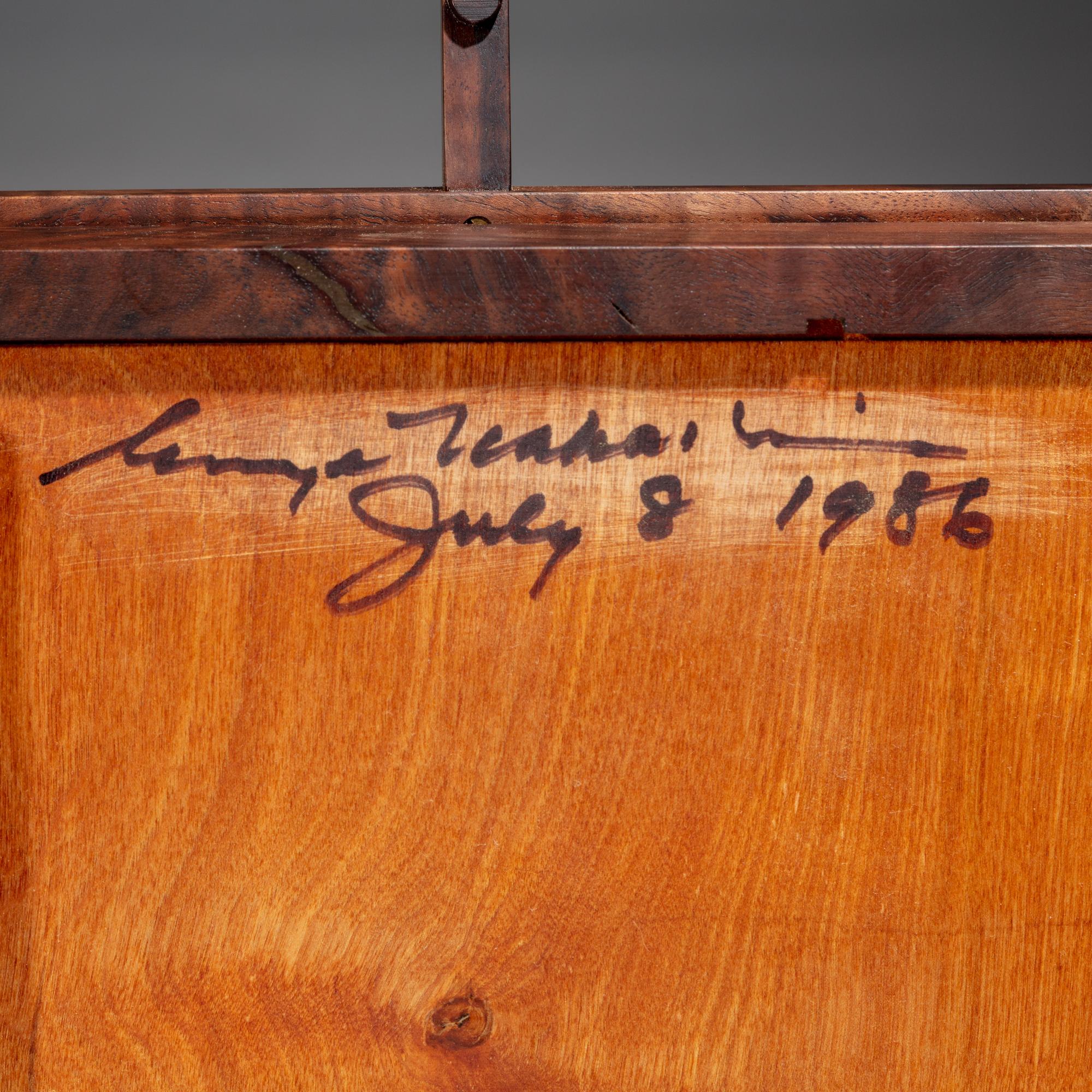 George Nakashima (American, 1905–1990) — Mirror Box, 1986