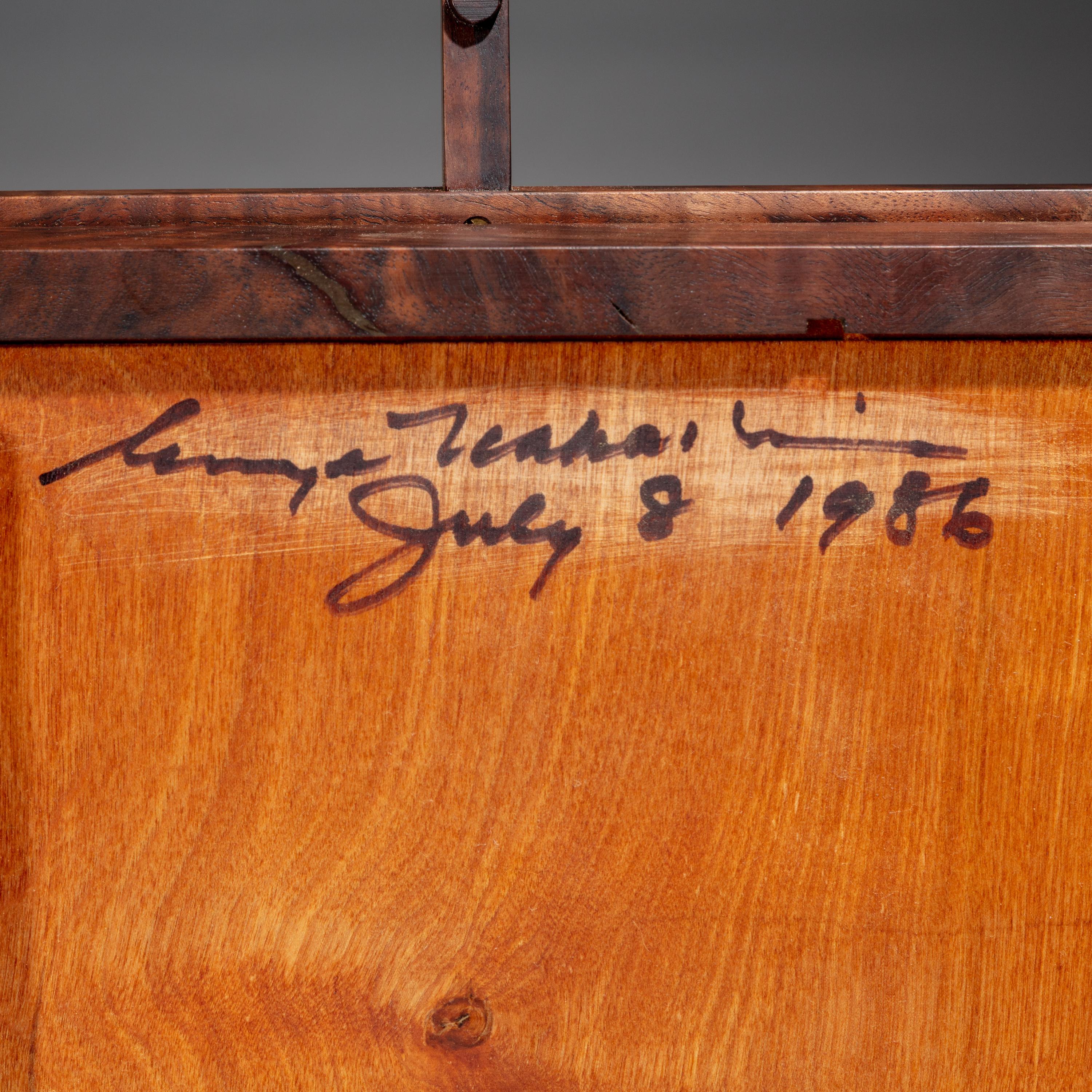 George Nakashima (American, 1905–1990) — Mirror Box, 1986