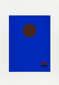 Adolph Gottlieb, (American, 1903-1974), Blue Night, 1970