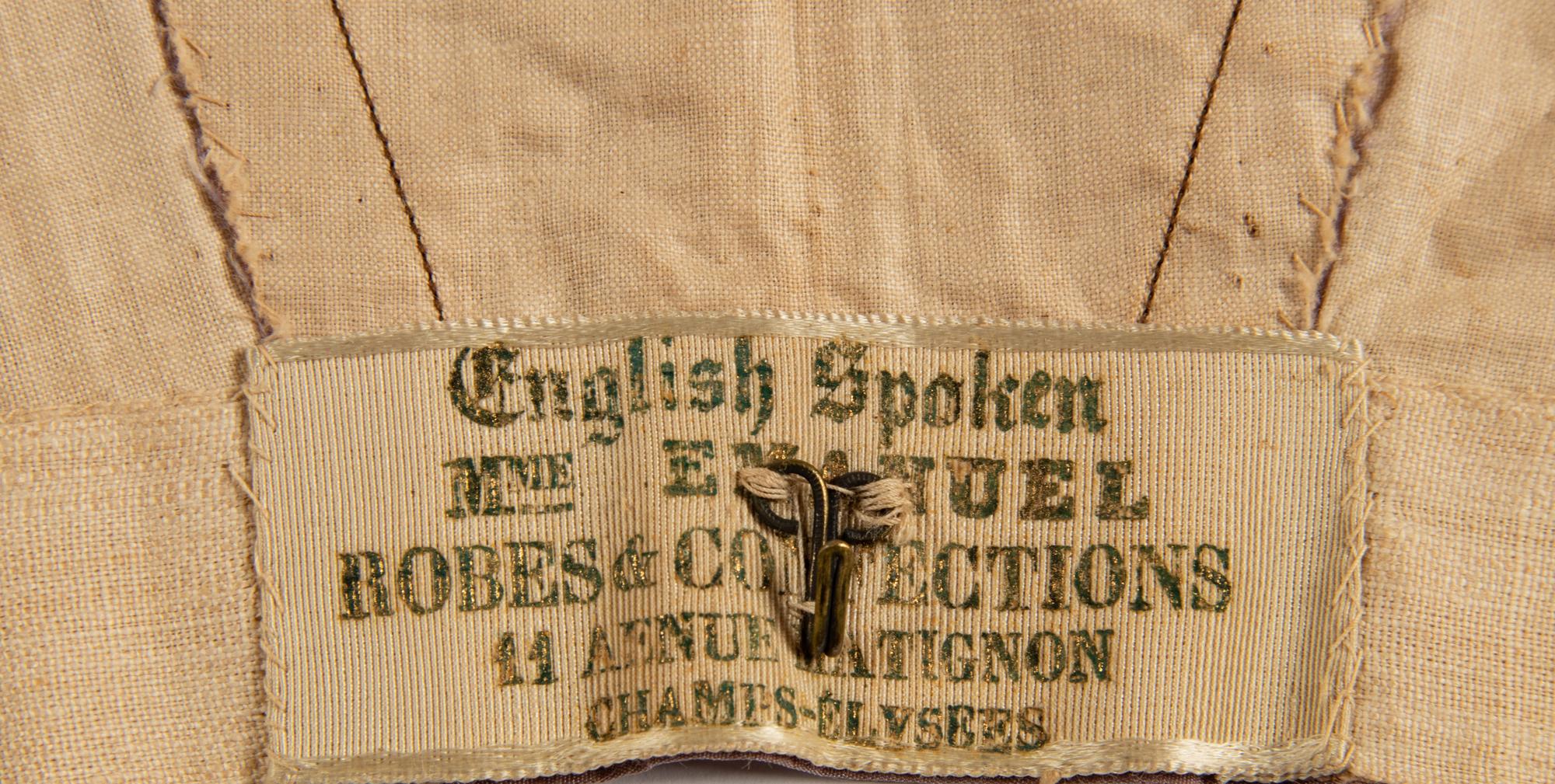 Three Silk Evening Bodices, 1850-60