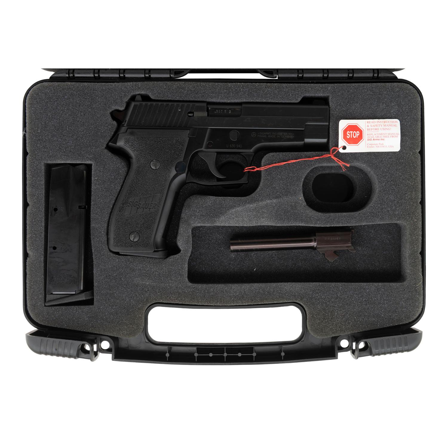 *Sig Sauer P226 with .357 Sig and .40 S&W Barrels in Box with Accessories