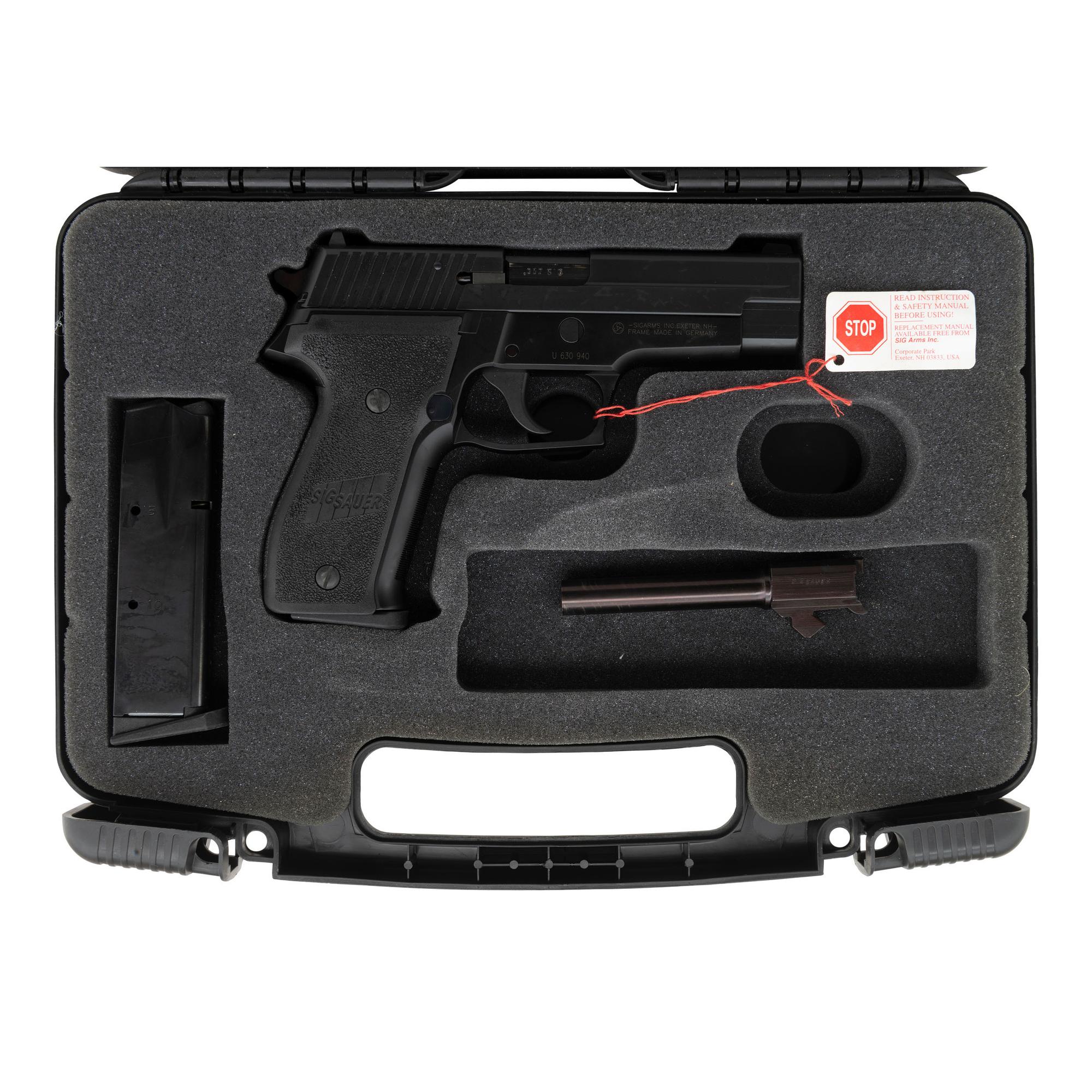 *Sig Sauer P226 with .357 Sig and .40 S&W Barrels in Box with Accessories
