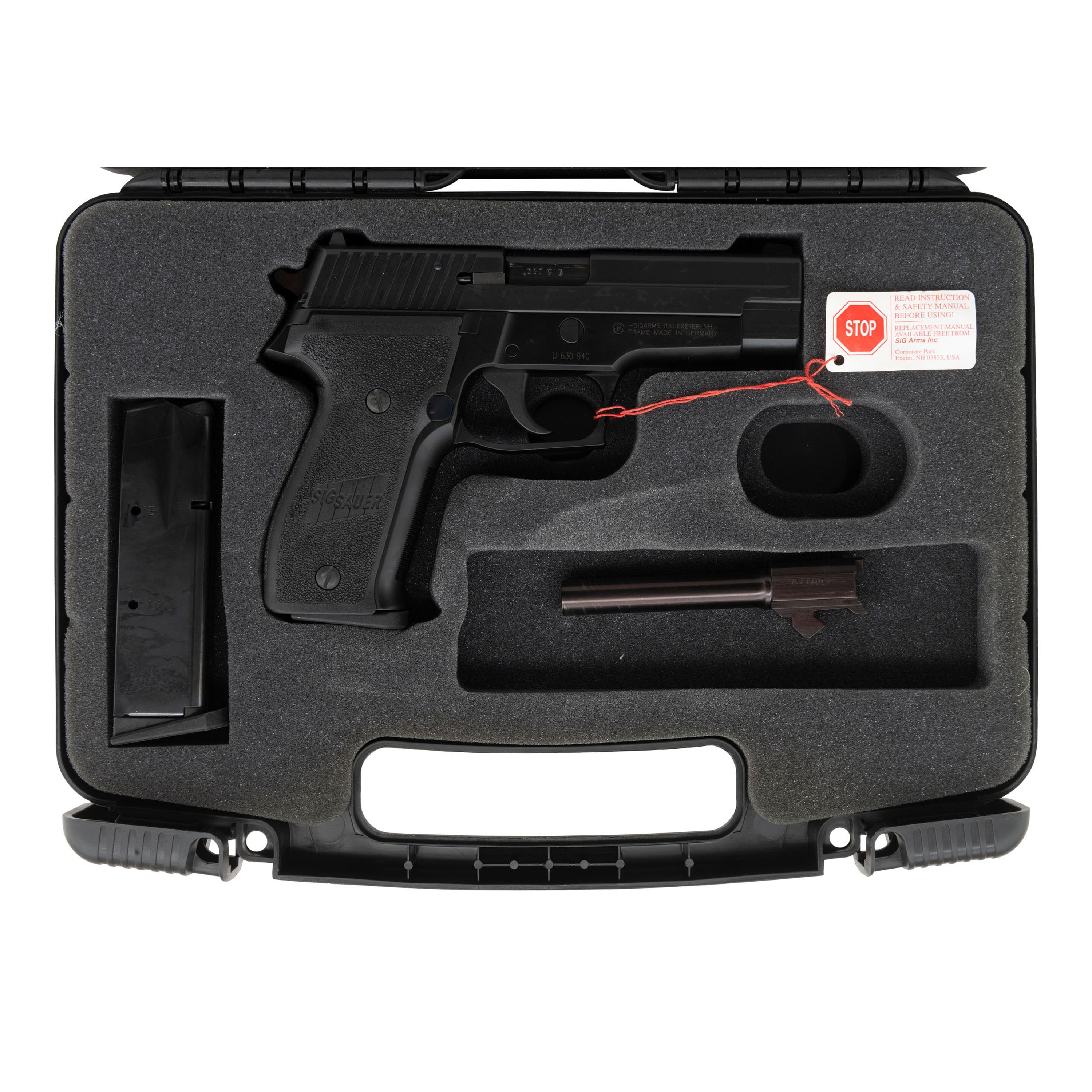 *Sig Sauer P226 with .357 Sig and .40 S&W Barrels in Box with Accessories
