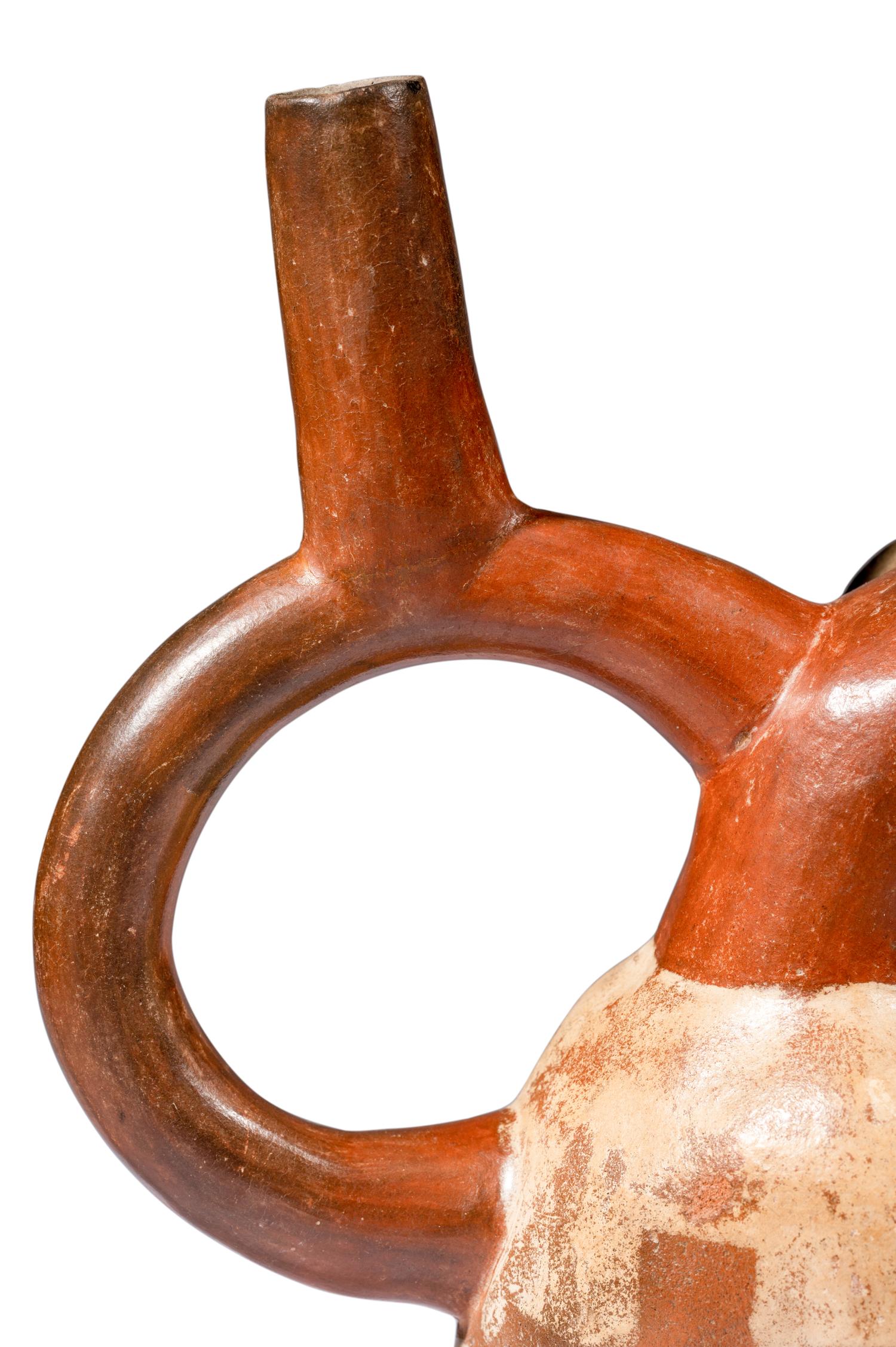 A Moche Anthropomorphized Fox Vessel