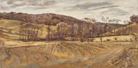 Perkin's Cornfields February 1981 (Verbank, NY) , 1981