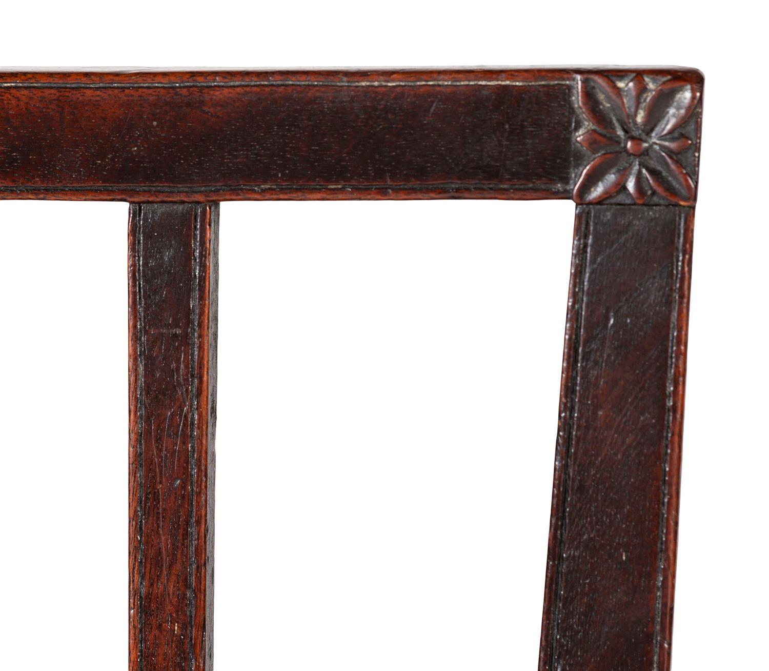 A George III Mahogany Child's High Chair