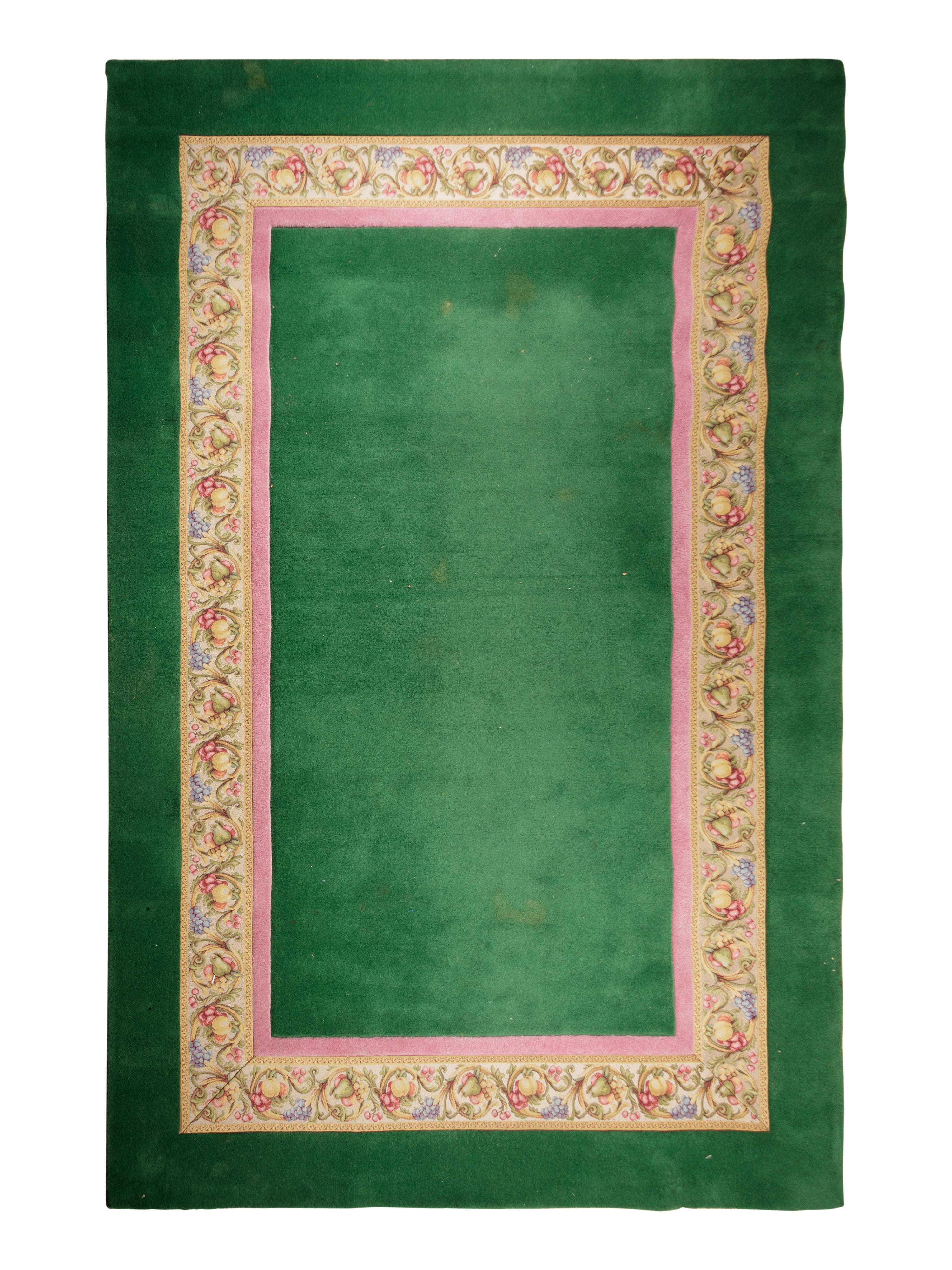 A Machine-Made Wool Rug