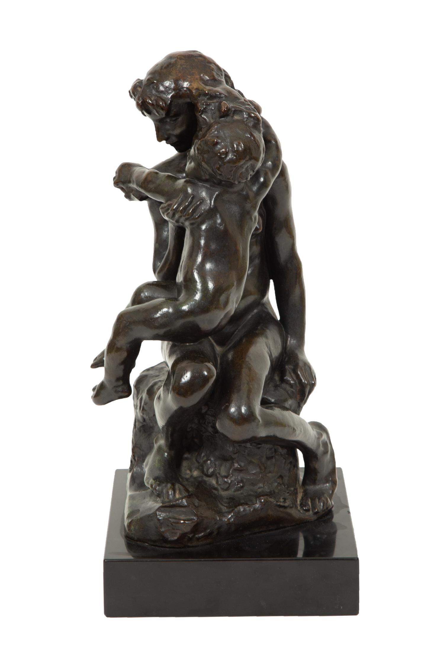 Frère et soeur , conceived c. 1890-91, this work cast in 1964
