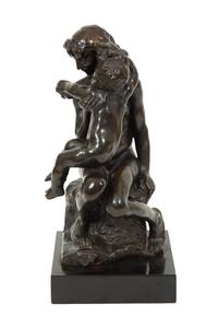 Frère et soeur , conceived c. 1890-91, this work cast in 1964
