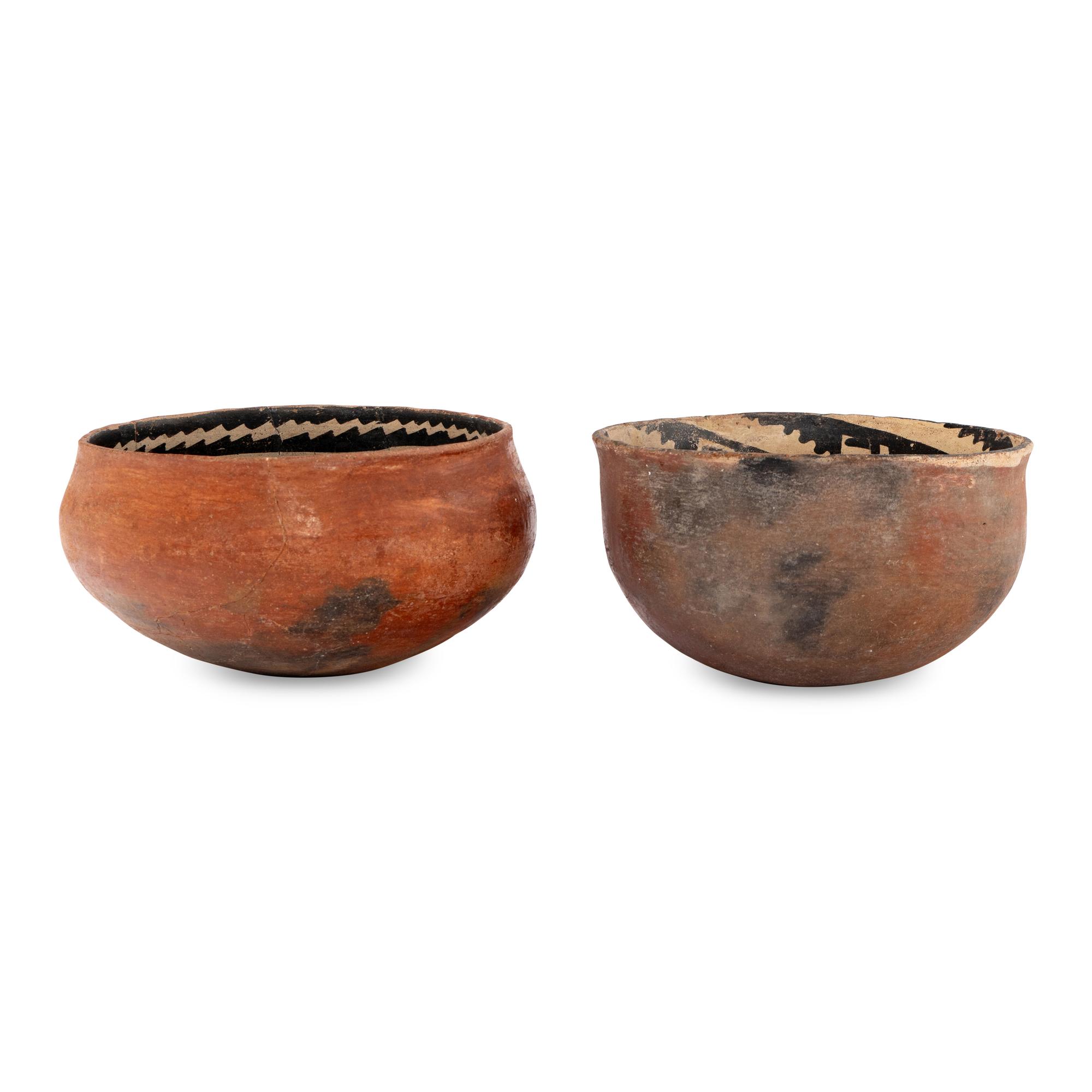 Ancestral Pueblo, Gila River and Tonto Pottery Bowls