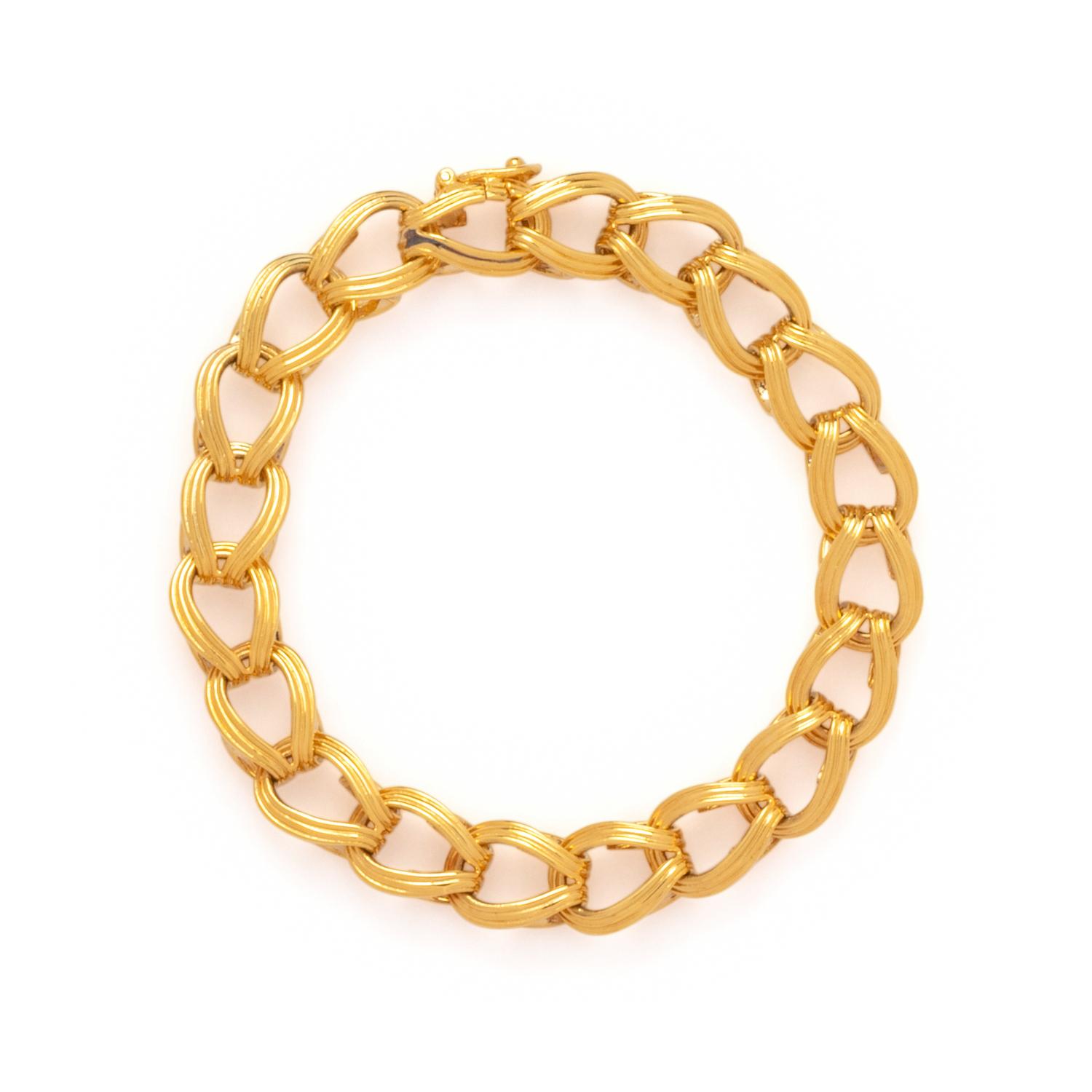 YELLOW GOLD BRACELET
