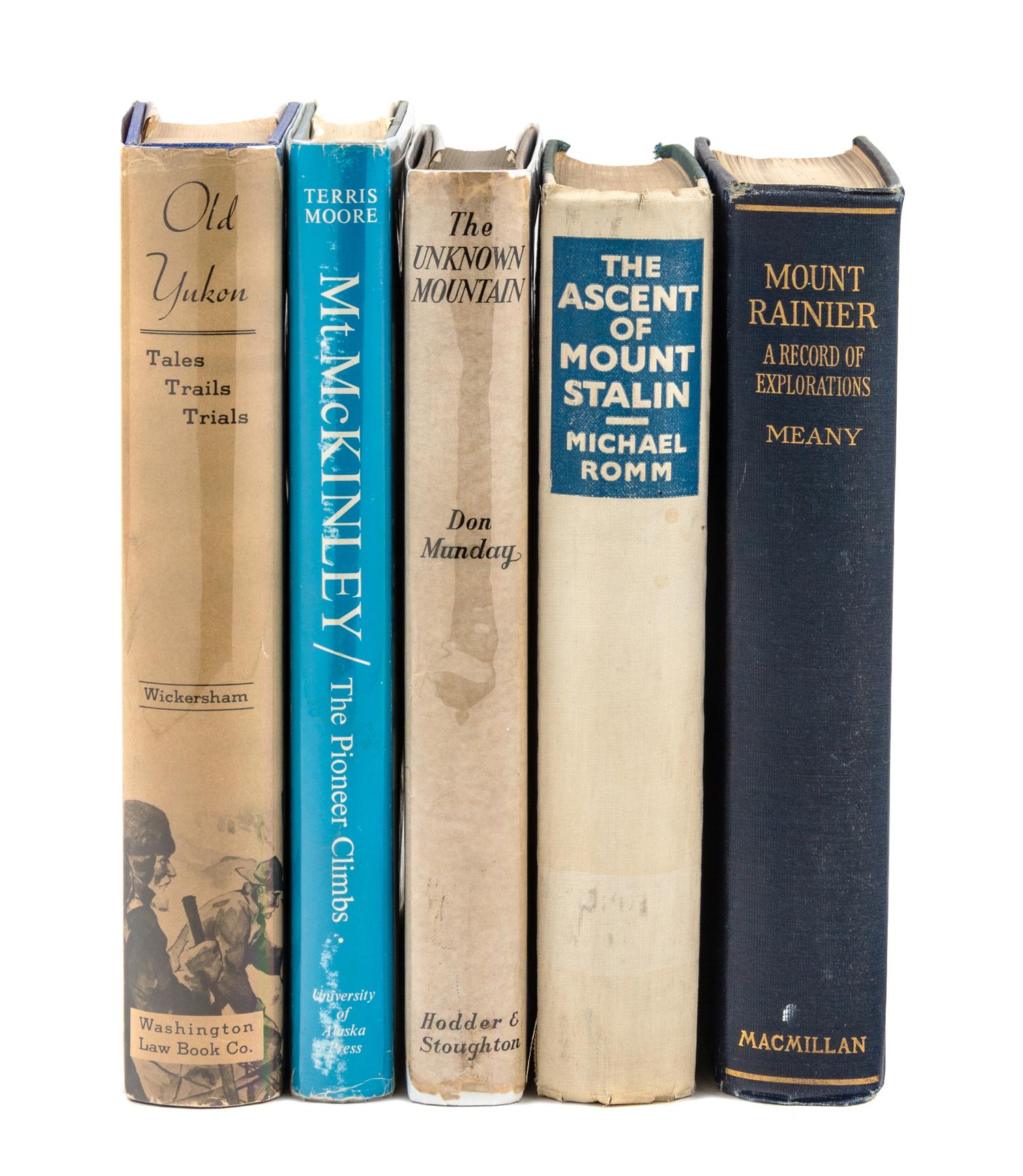 [MOUNTAINEERING - NORTH AMERICA]. A group of 12 works, including:
