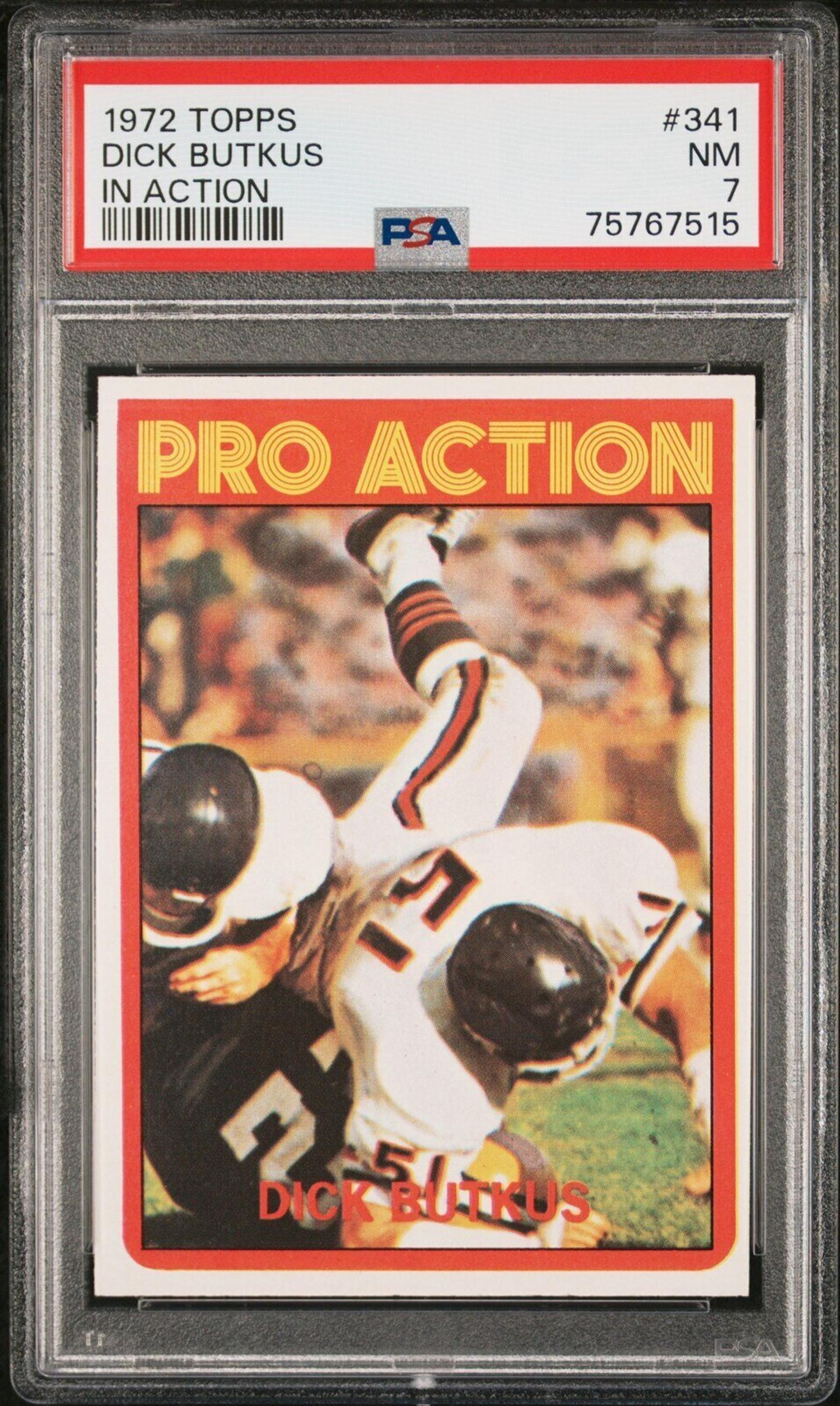 A Group of 1972 Topps High Number PSA Graded Football Cards,