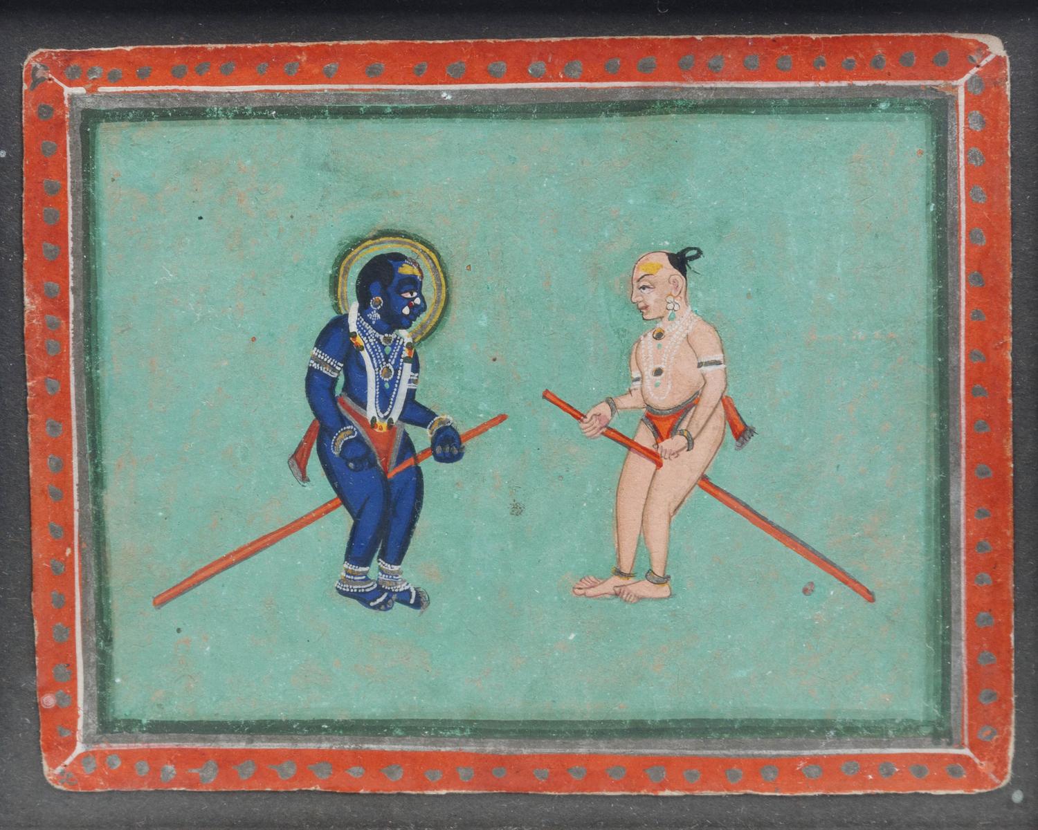 Three Mughal Miniature Paintings