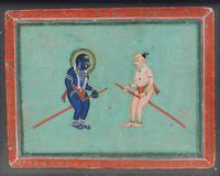 Three Mughal Miniature Paintings
