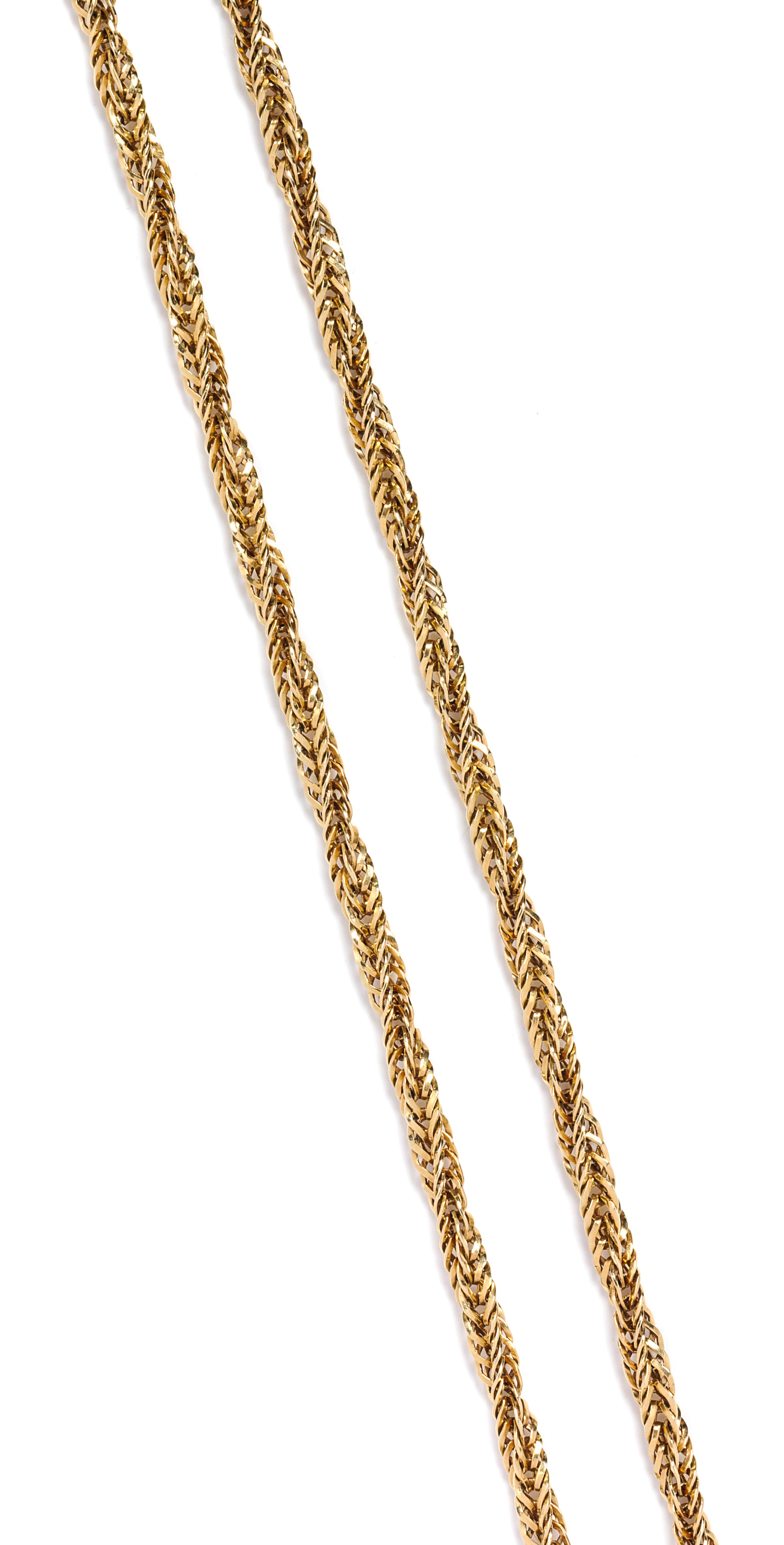 A Yellow Gold Longchain, Van Cleef & Arpels, 40.40 dwts.